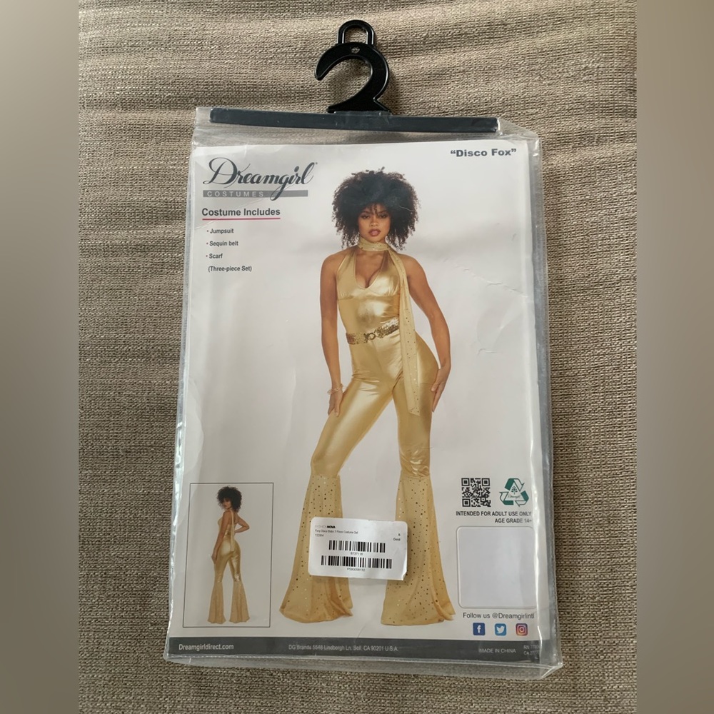 Gold Dream Girl Disco Costume Fashion Nova